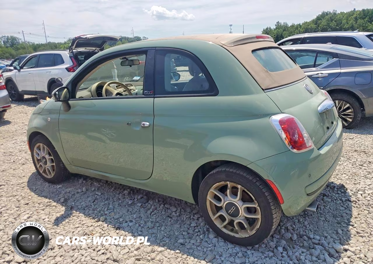 2015 Fiat 500 Pop VIN:3C3CFFDR5FT640681 - 2