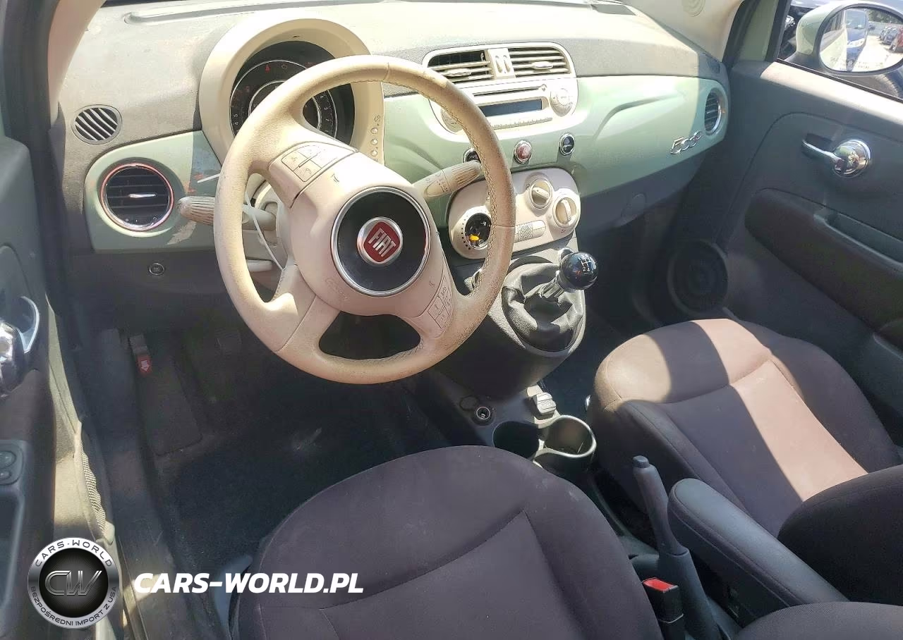 2015 Fiat 500 Pop VIN:3C3CFFDR5FT640681 - 8