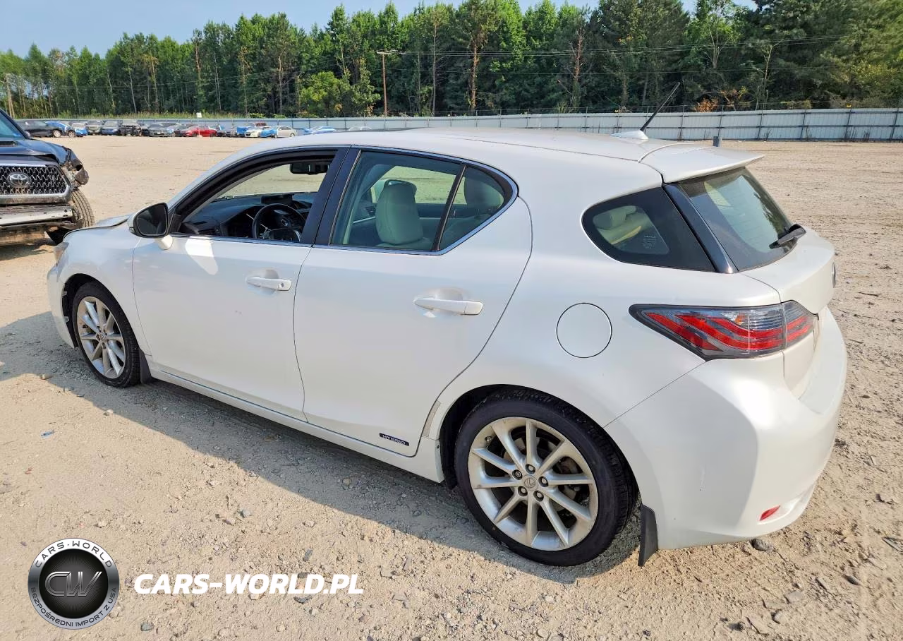 2012 Lexus Ct 200 VIN:JTHKD5BHXC2080931 - 2