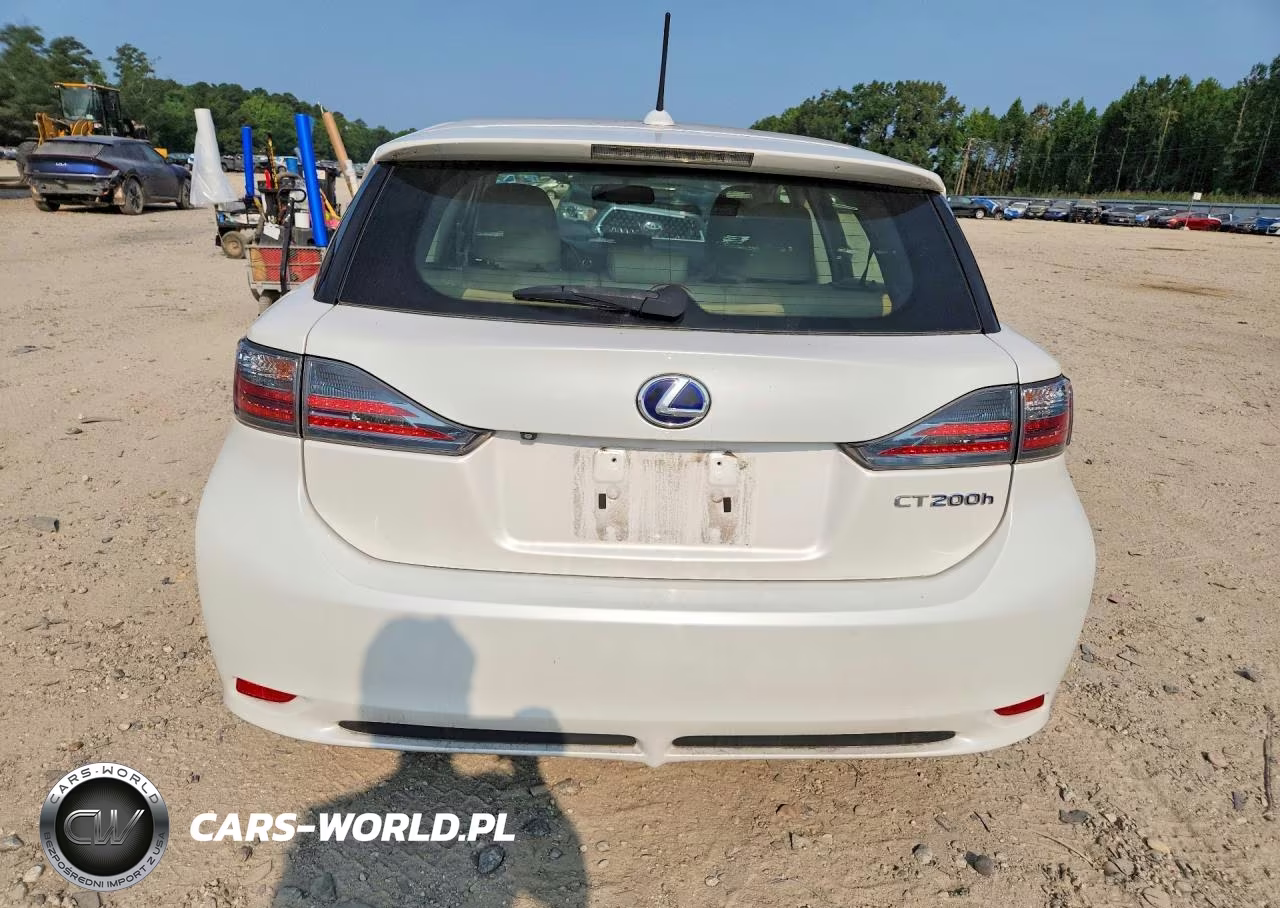 2012 Lexus Ct 200 VIN:JTHKD5BHXC2080931 - 6