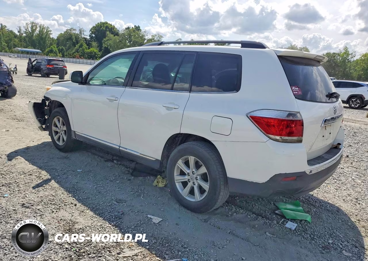 2012 Toyota Highlander Se VIN:5TDBK3EH8CS117622 - 2
