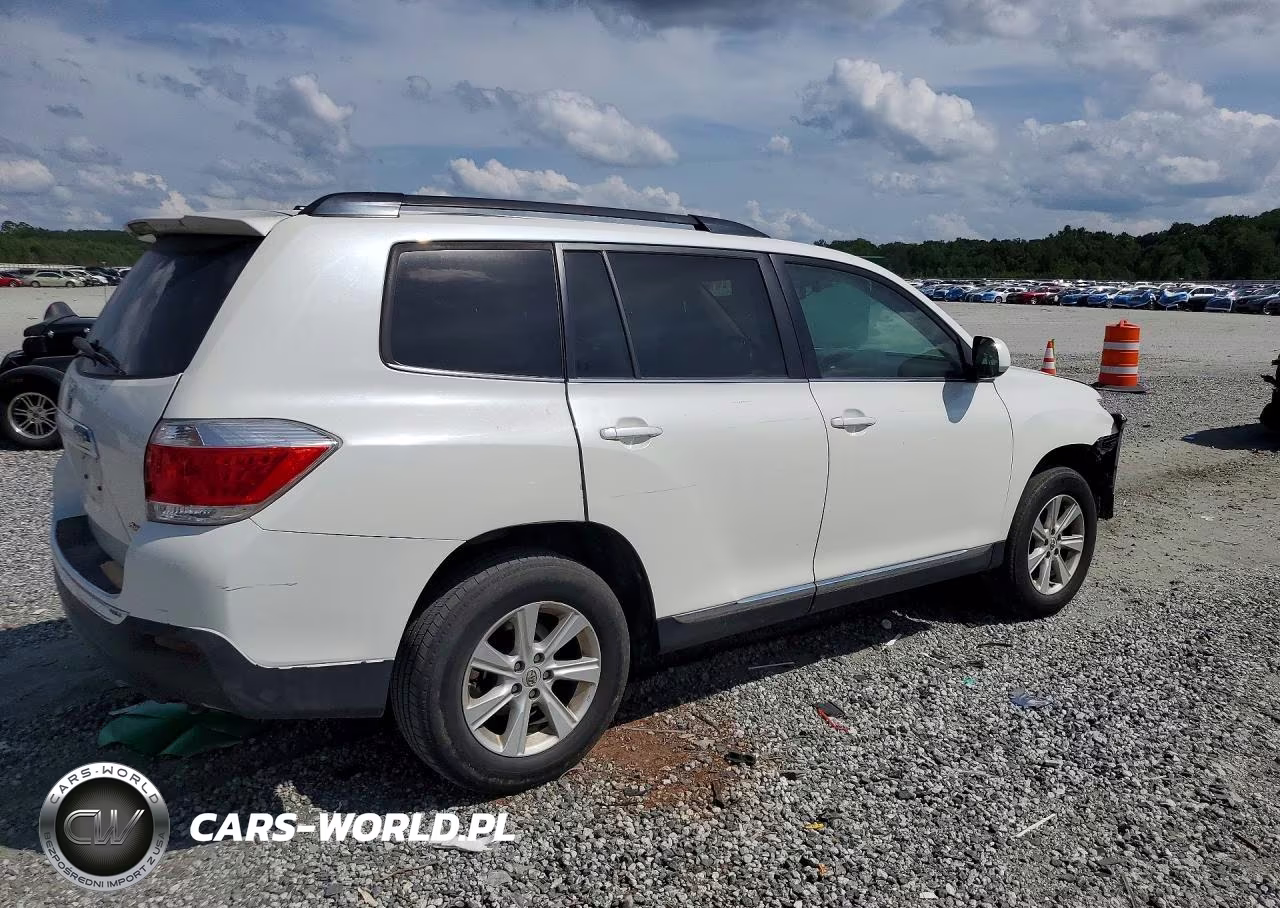 2012 Toyota Highlander Se VIN:5TDBK3EH8CS117622 - 3