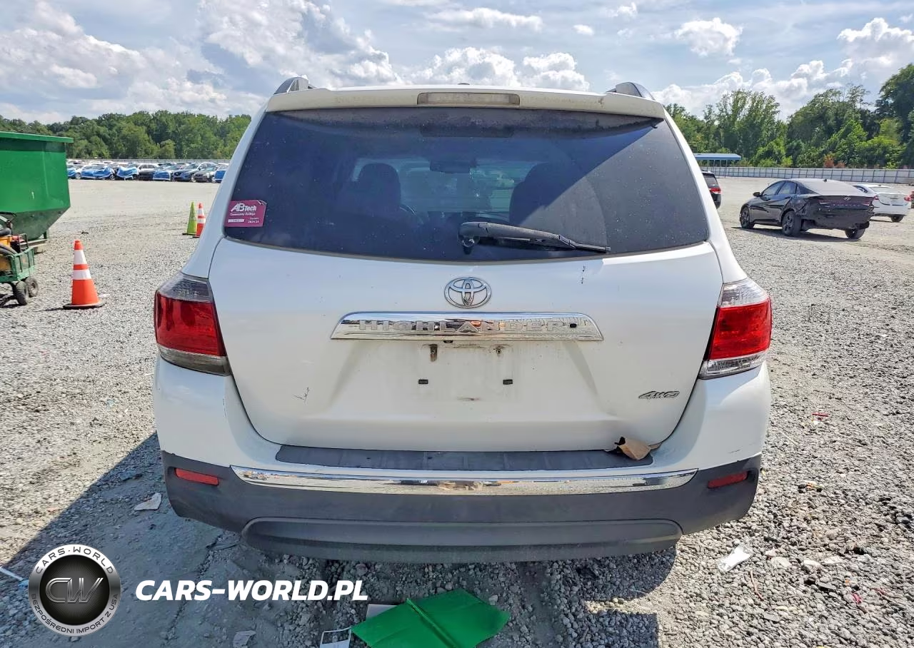 2012 Toyota Highlander Se VIN:5TDBK3EH8CS117622 - 6