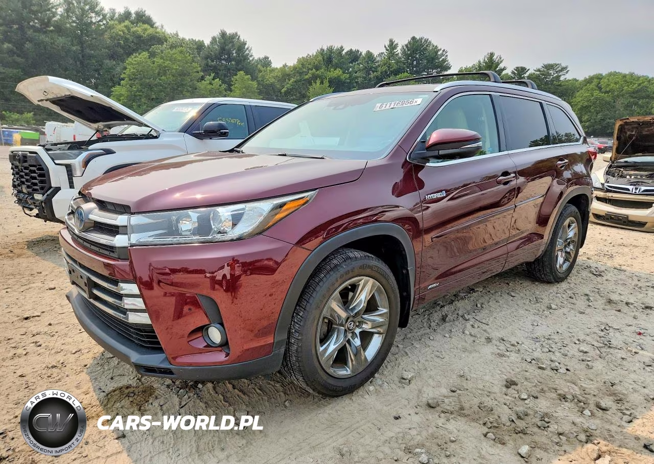 2017 Toyota Highlander Hybrid Limited Platinum – zdjęcie 1 z 14