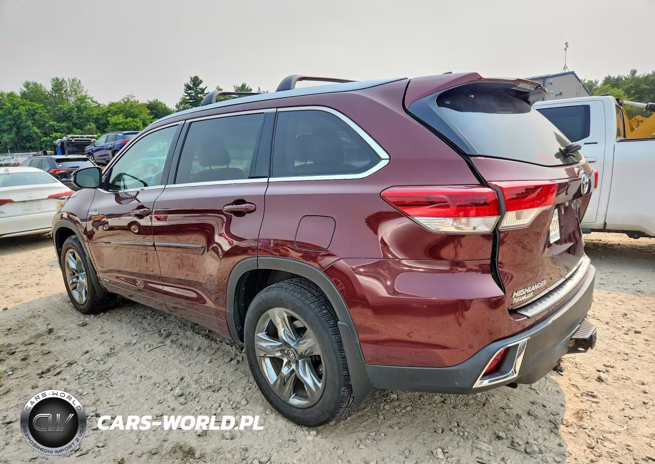 2017 Toyota Highlander Hybrid Limited Platinum VIN:5TDDGRFH6HS026030 - 2