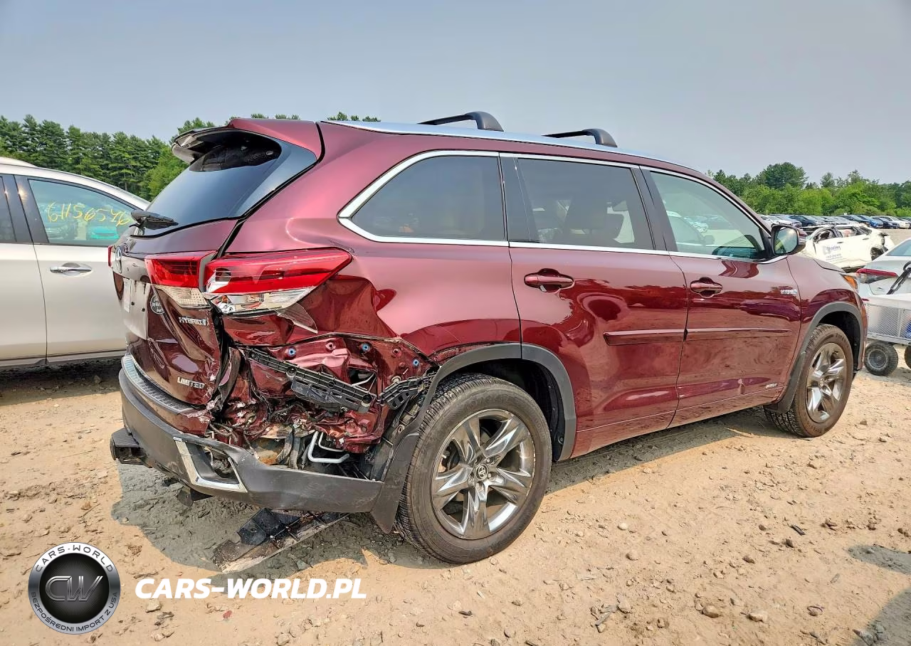 2017 Toyota Highlander Hybrid Limited Platinum VIN:5TDDGRFH6HS026030 - 3