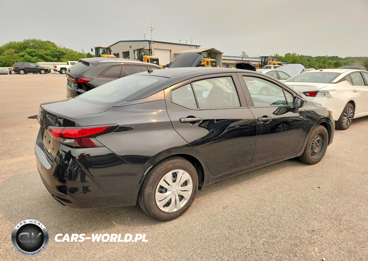 2025 Nissan Versa S VIN:3N1CN8DV4SL841587 - 3