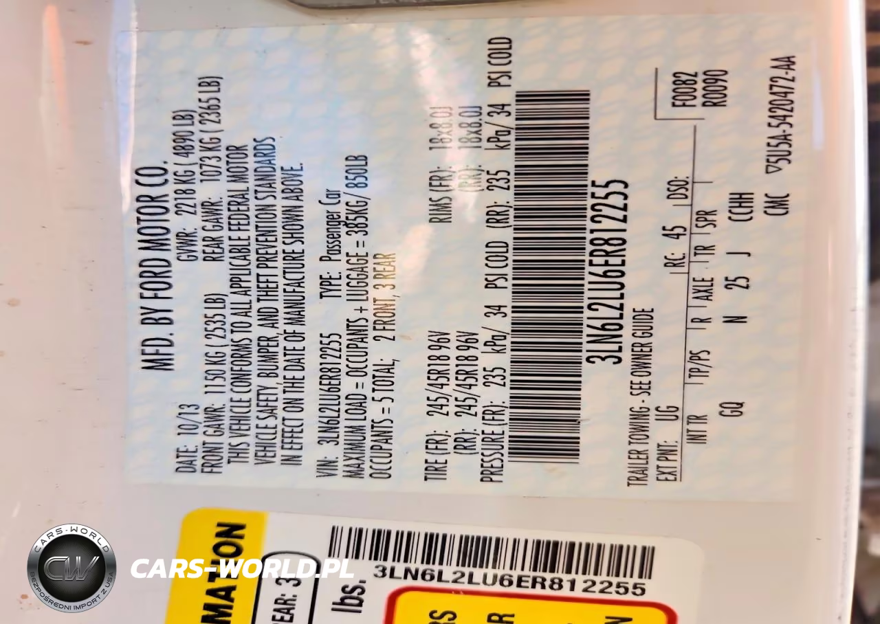 2014 Lincoln Mkz Hybrid VIN:3LN6L2LU6ER812255 - 12