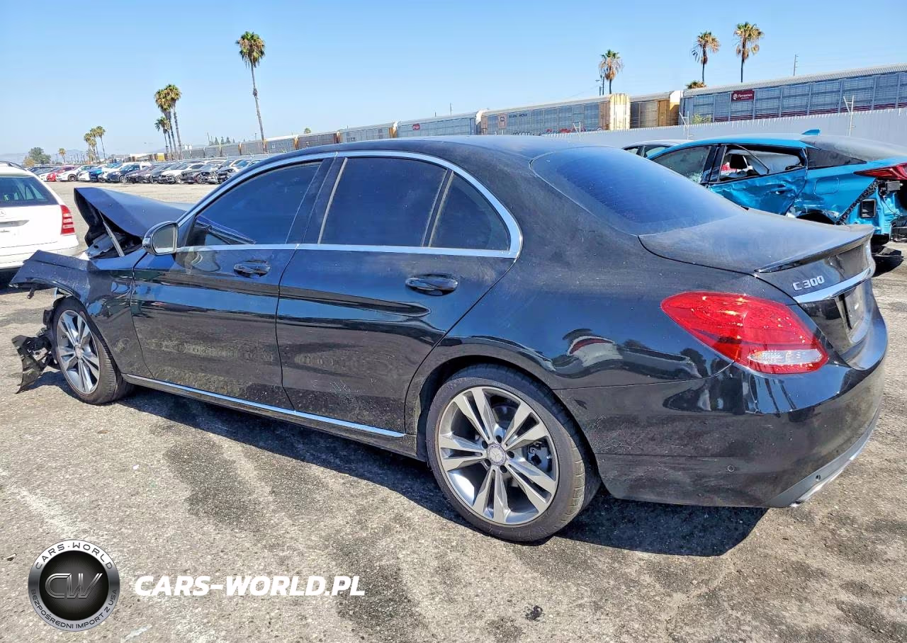 2017 Mercedes-Benz C 300 VIN:55SWF4JB8HU197009 - 2