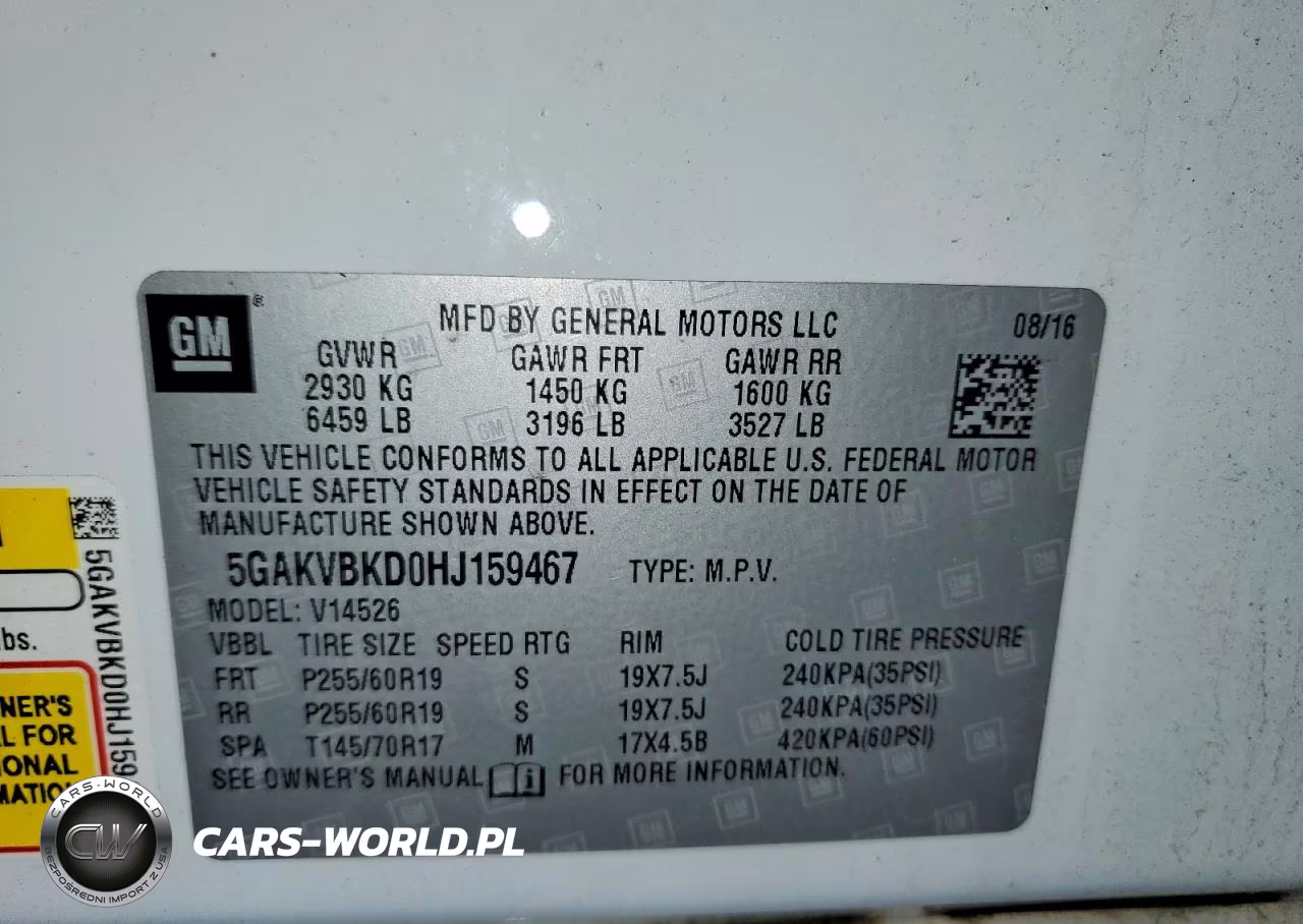 2017 Buick Enclave VIN:5GAKVBKD0HJ159467 - 13