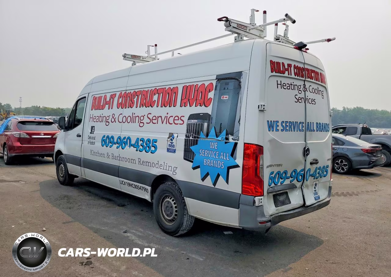 2019 Mercedes-Benz Sprinter 2500-3500 VIN:WD4PF1CD7KT008069 - 2