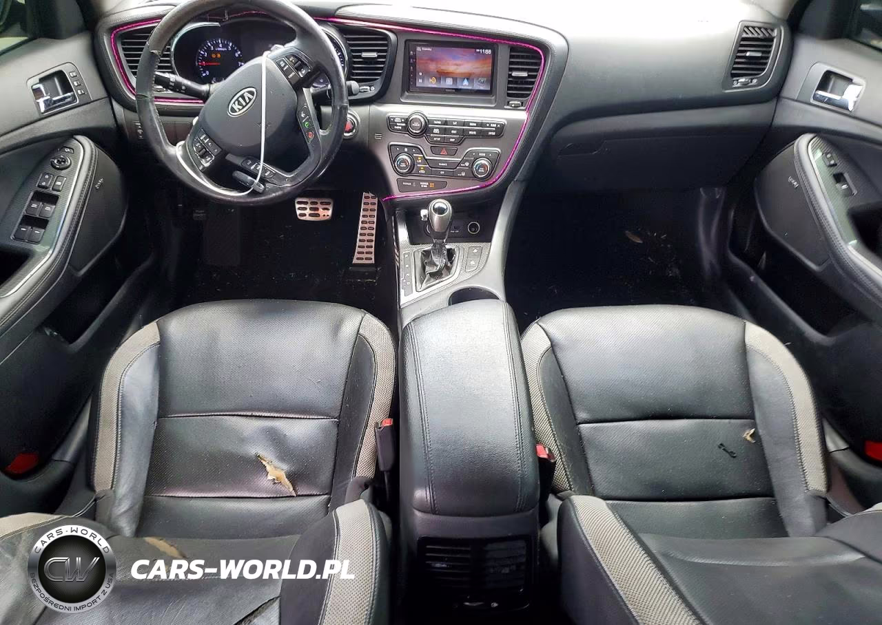 2012 Kia Optima Sx VIN:5XXGR4A61CG004477 - 8