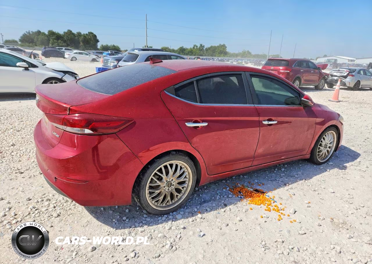 2017 Hyundai Elantra Limited VIN:KMHD84LF5HU327964 - 3