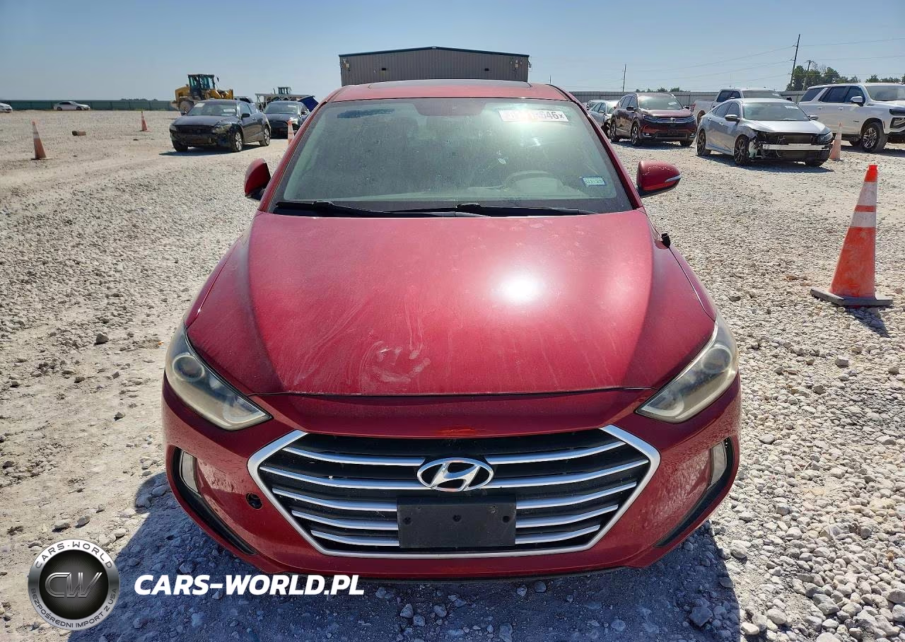 2017 Hyundai Elantra Limited VIN:KMHD84LF5HU327964 - 5
