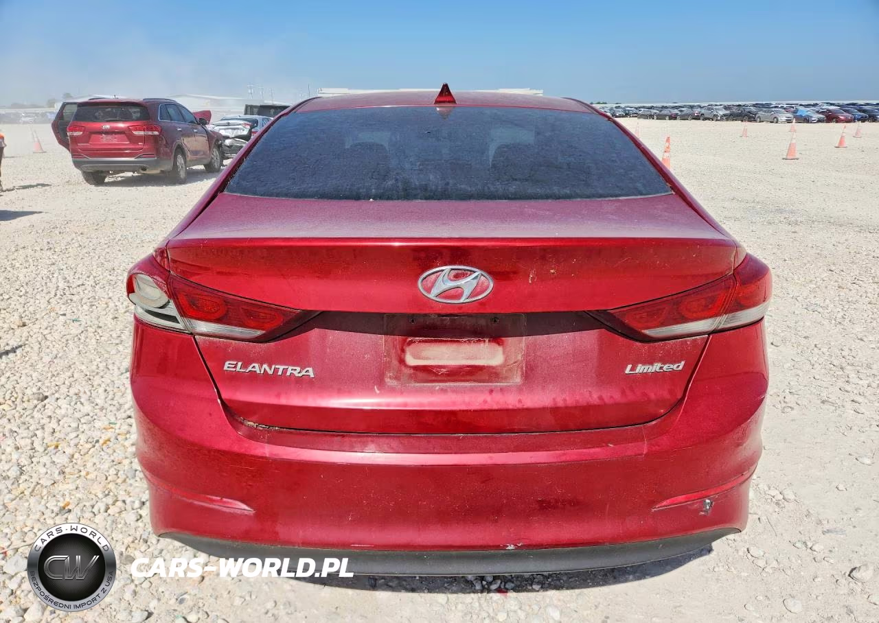 2017 Hyundai Elantra Limited VIN:KMHD84LF5HU327964 - 6