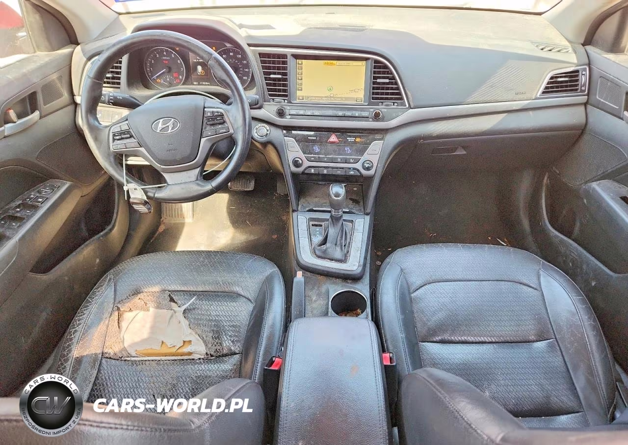 2017 Hyundai Elantra Limited VIN:KMHD84LF5HU327964 - 8