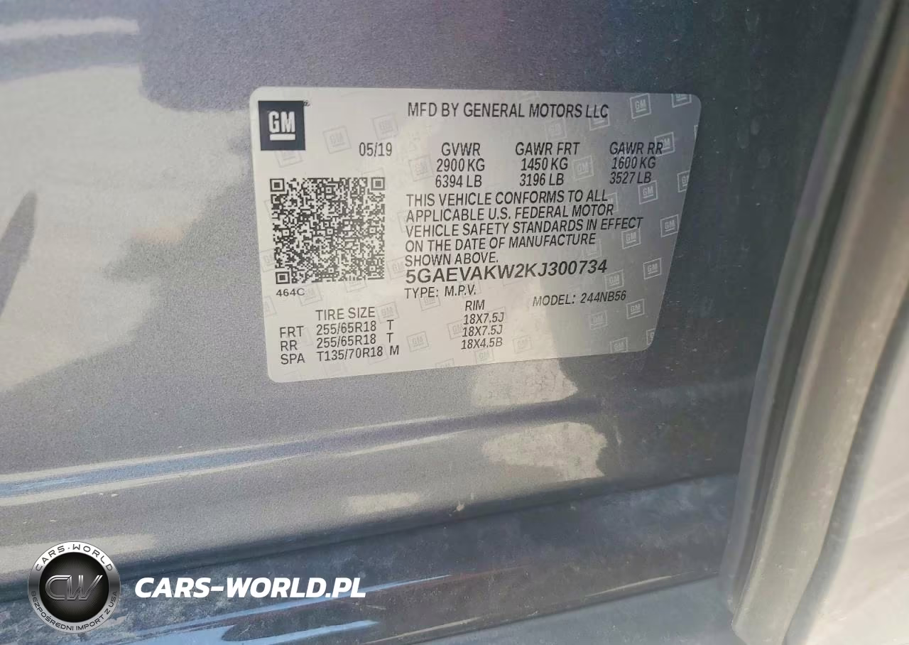 2019 Buick Enclave Essence VIN:5GAEVAKW2KJ300734 - 12