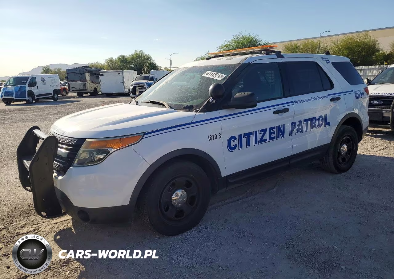 2014 Ford Explorer Police Interceptor – zdjęcie 1 z 13