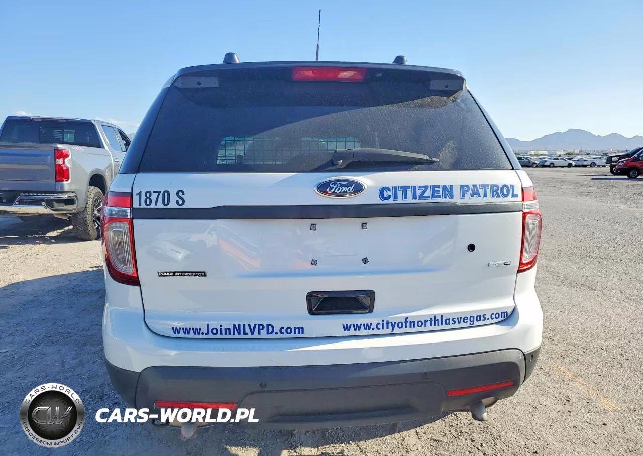 2014 Ford Explorer Police Interceptor VIN:1FM5K8AR3EGA75913 - 6
