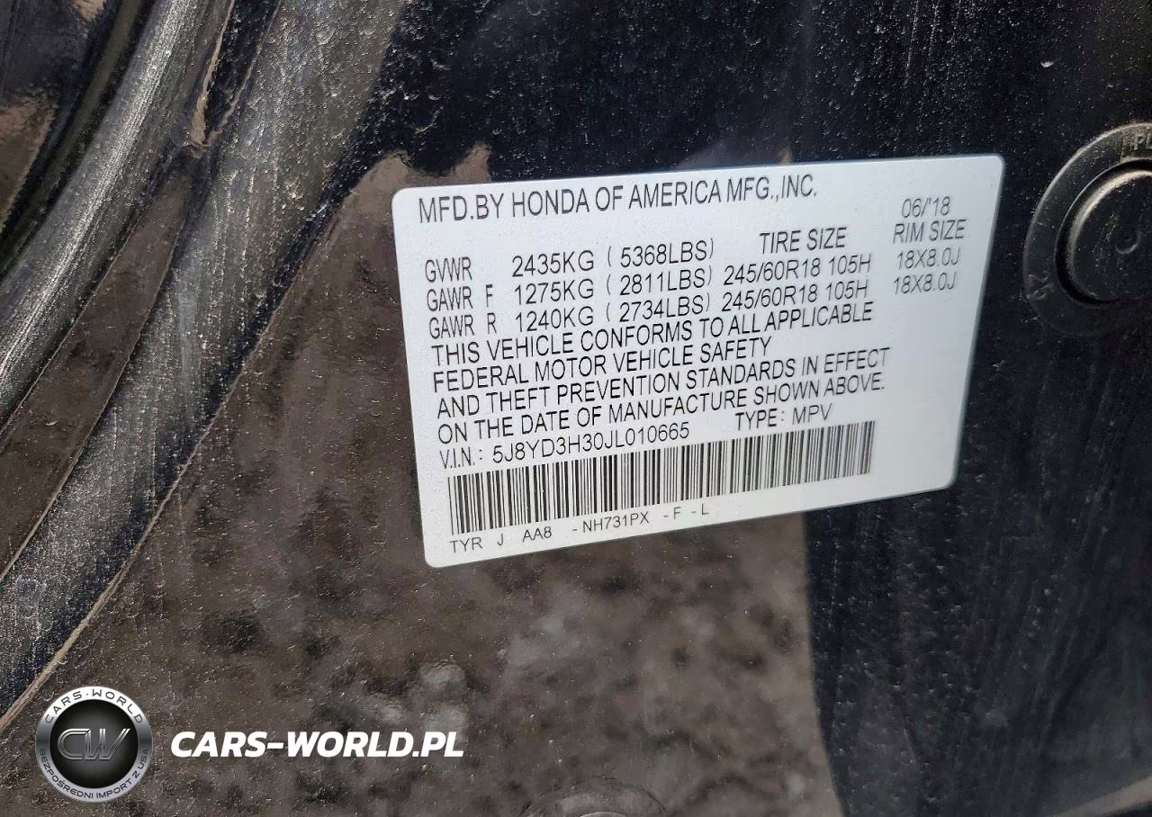 2018 Acura Mdx VIN:5J8YD3H30JL010665 - 13