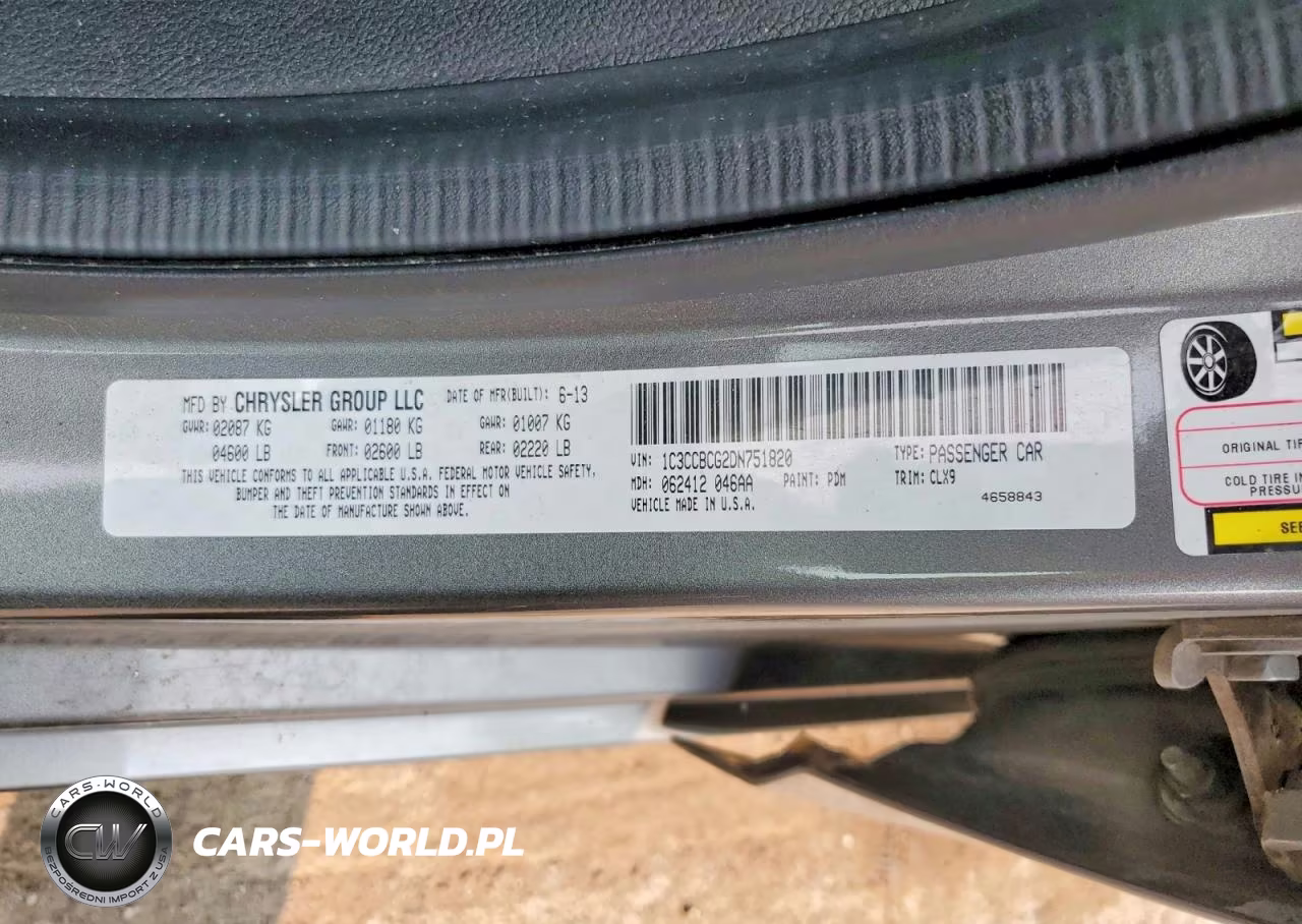 2013 Chrysler 200 Limited VIN:1C3CCBCG2DN751820 - 12