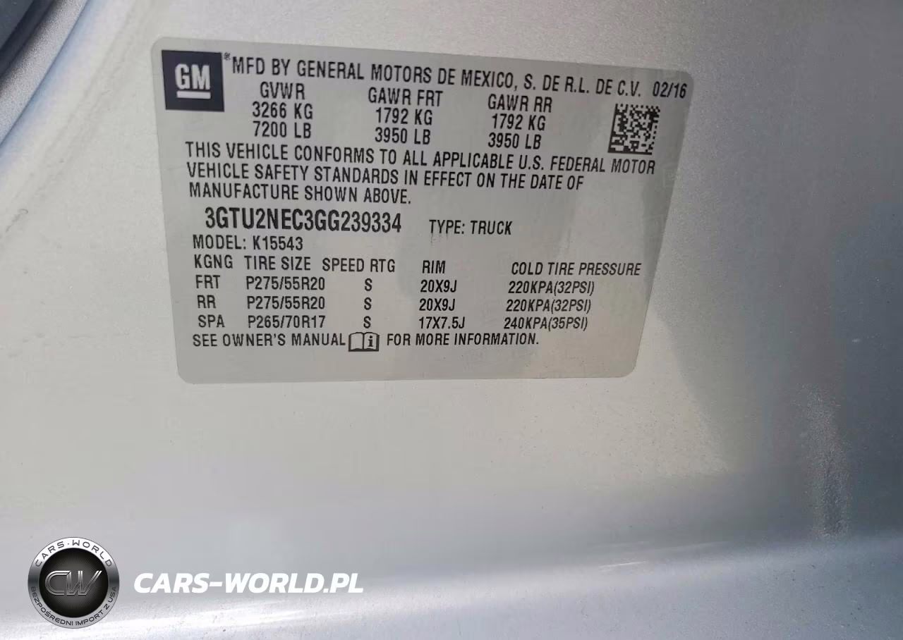2016 GMC Sierra K1500 Slt VIN:3GTU2NEC3GG239334 - 12