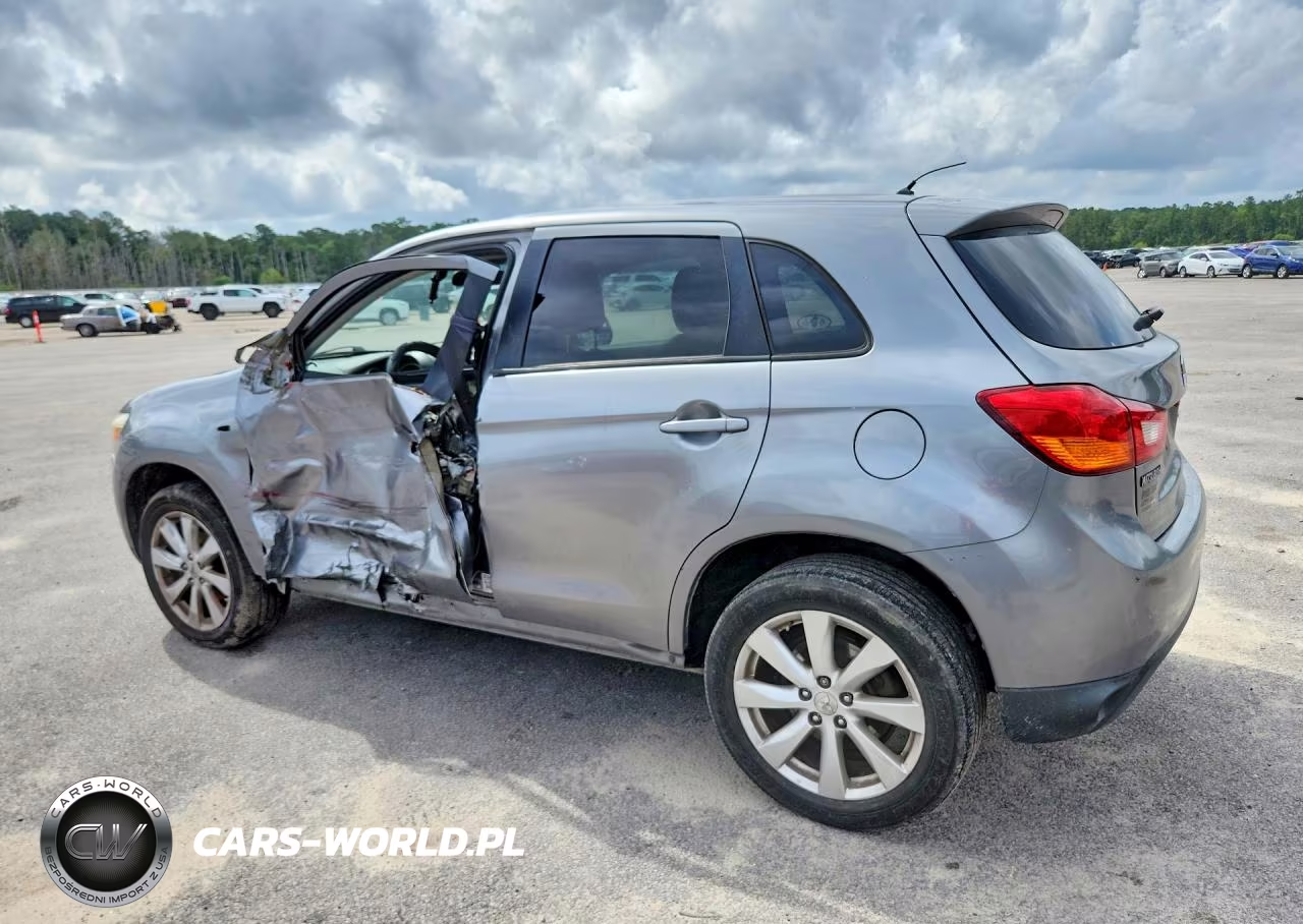 2015 Mitsubishi Outlander Sport Es VIN:4A4AP3AU6FE004674 - 2