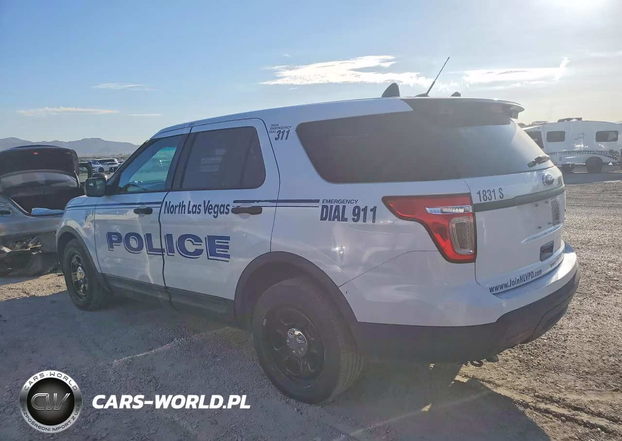 2014 Ford Explorer Police Interceptor VIN:1FM5K8AR8EGA09289 - 2