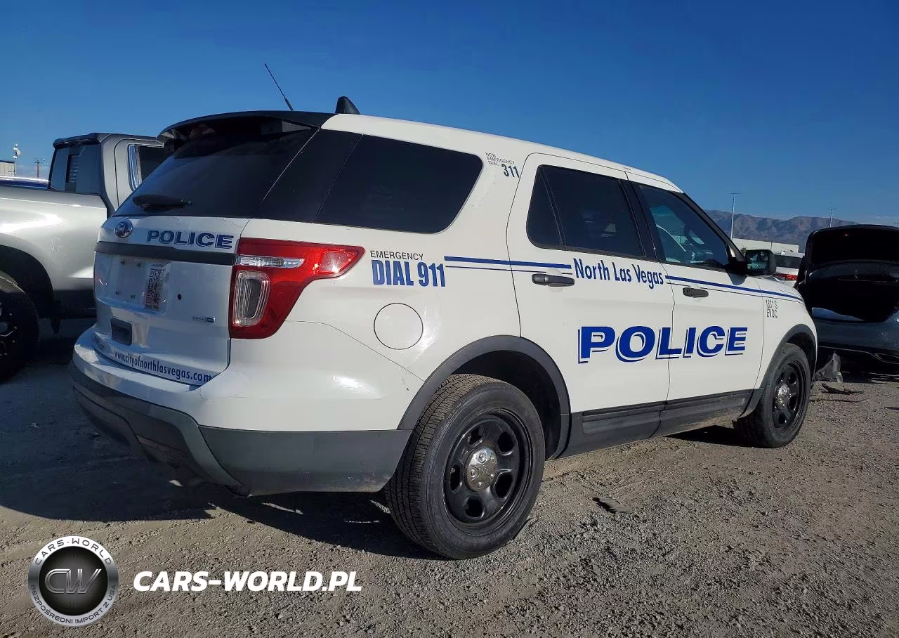 2014 Ford Explorer Police Interceptor VIN:1FM5K8AR8EGA09289 - 3