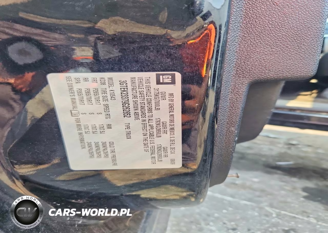 2009 GMC Sierra K1500 Sle VIN:3GTEK23379G262852 - 12