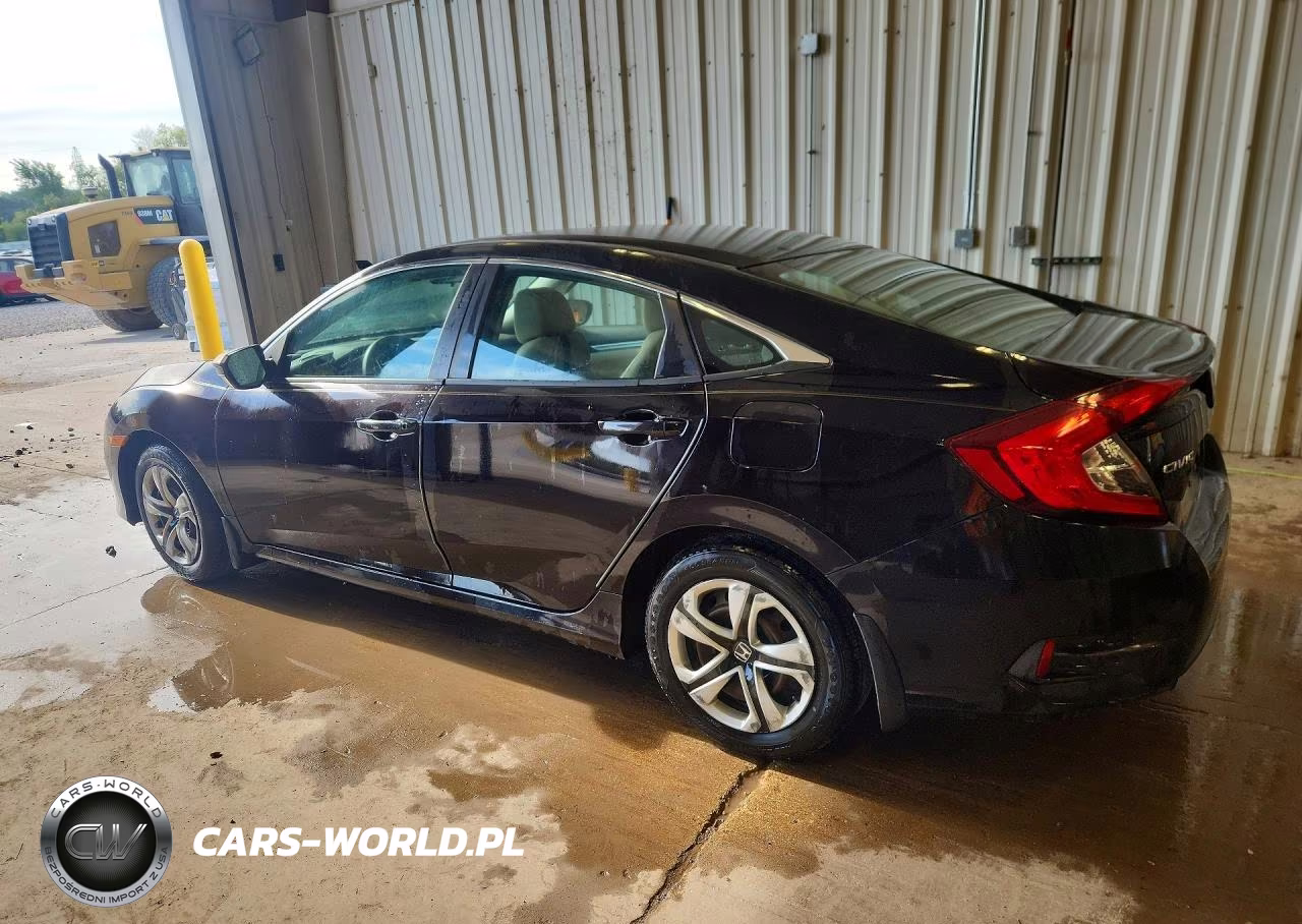 2018 Honda Civic Lx VIN:19XFC2F53JE041196 - 2