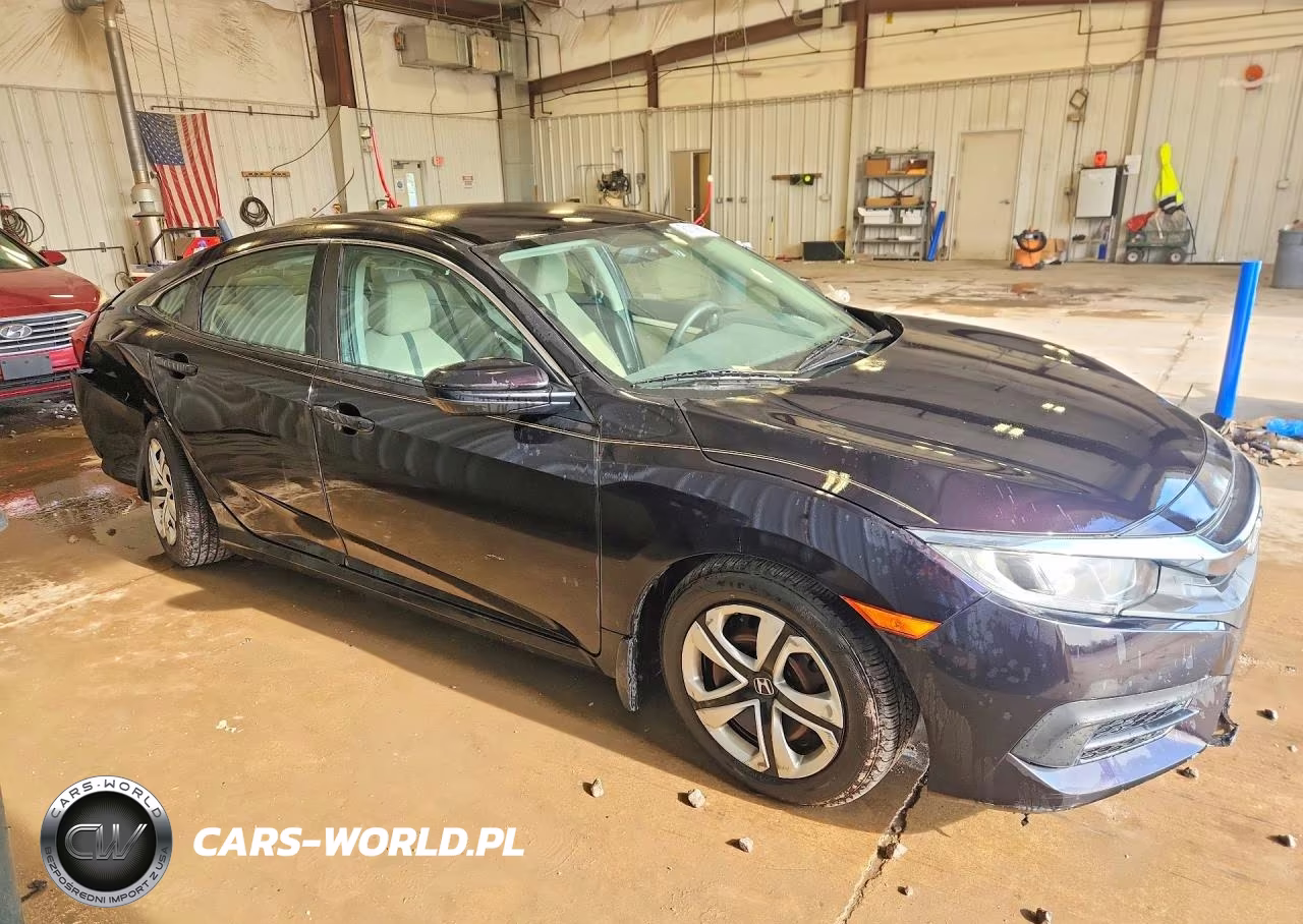 2018 Honda Civic Lx VIN:19XFC2F53JE041196 - 4