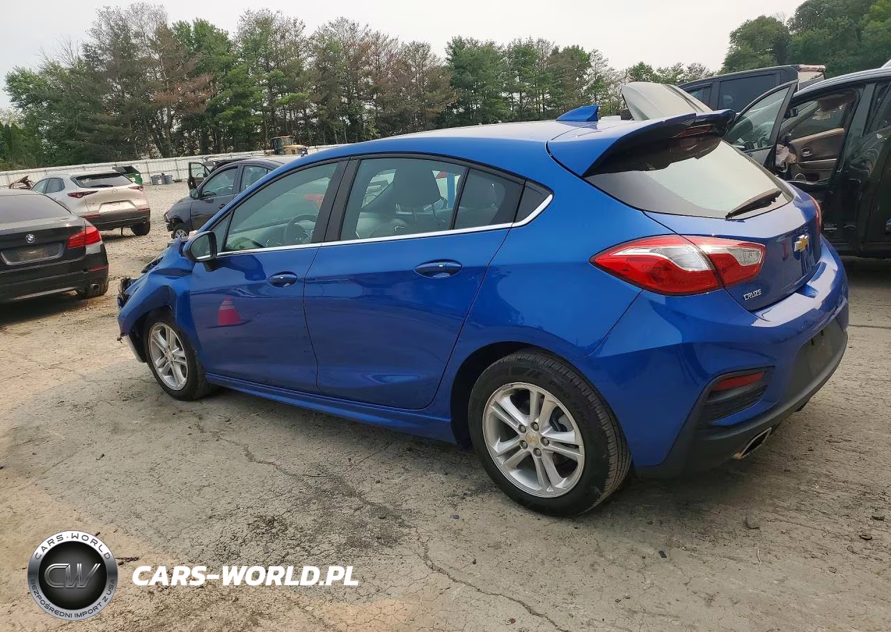 2018 Chevrolet Cruze Lt VIN:3G1BE6SM3JS639652 - 2