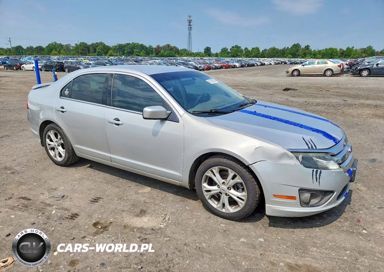 2012 Ford Fusion Se VIN:3FAHP0HA2CR360599 - 4