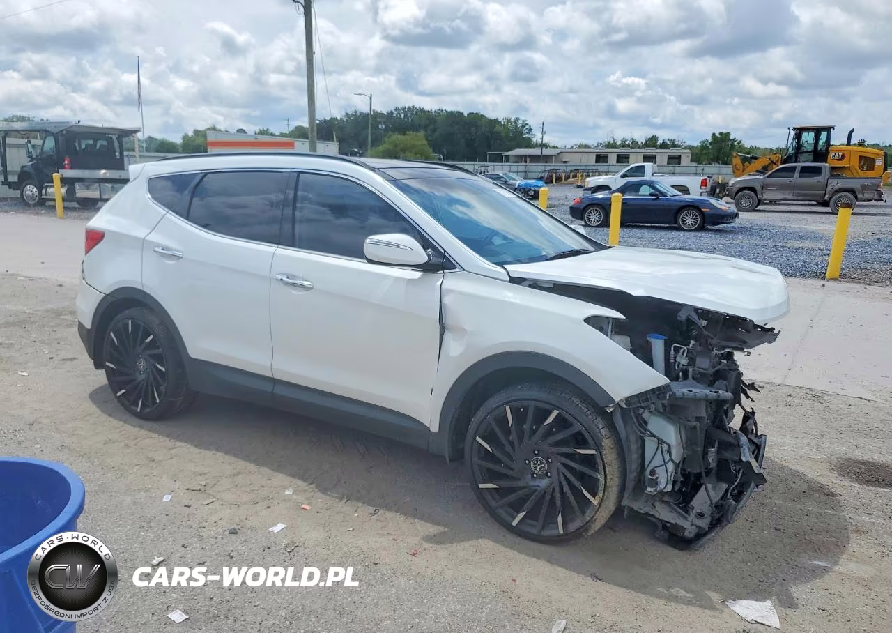 2015 Hyundai Santa Fe Sport Hgs VIN:5XYZU3LB1FG291329 - 4