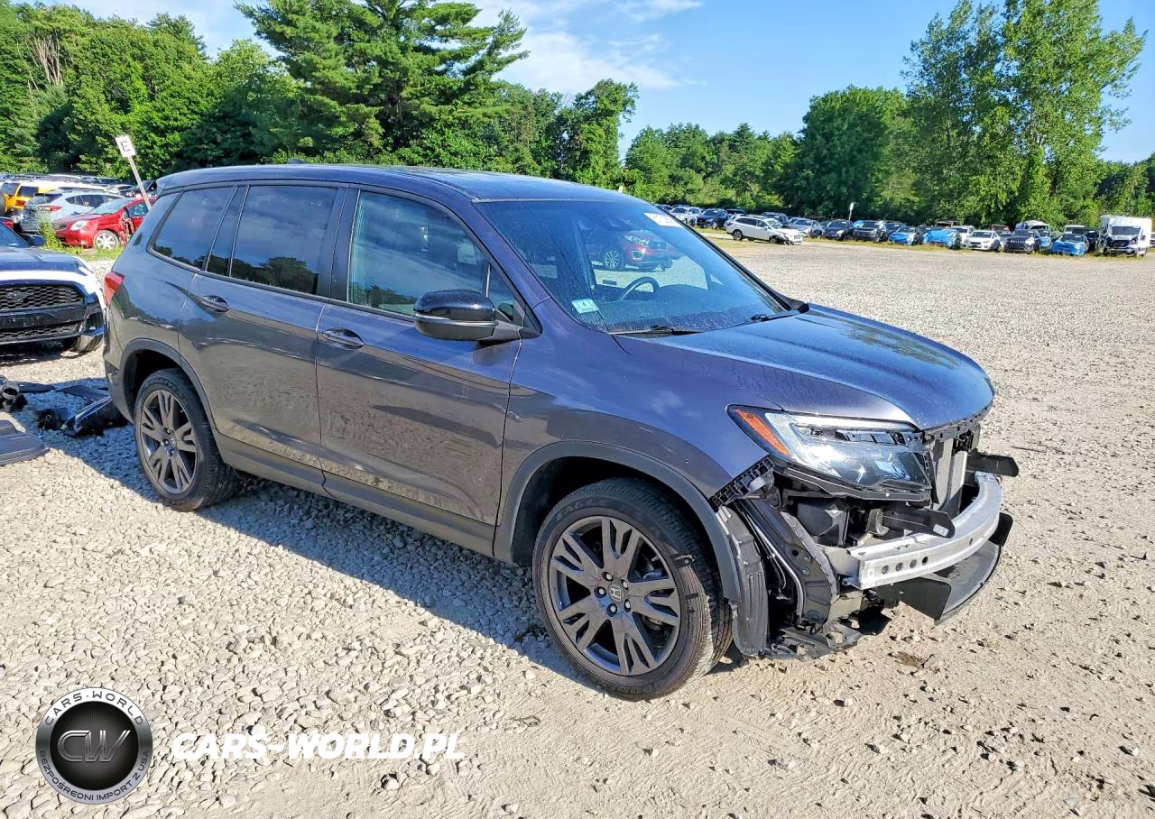 2021 Honda Passport Exl VIN:5FNYF8H54MB033462 - 4