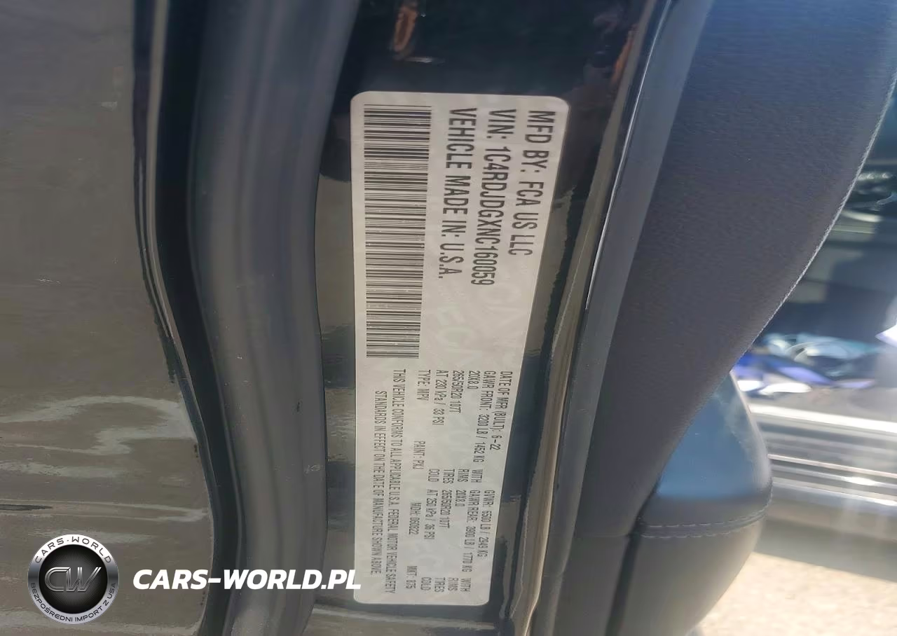 2022 Dodge Durango Gt VIN:1C4RDJDGXNC160059 - 13