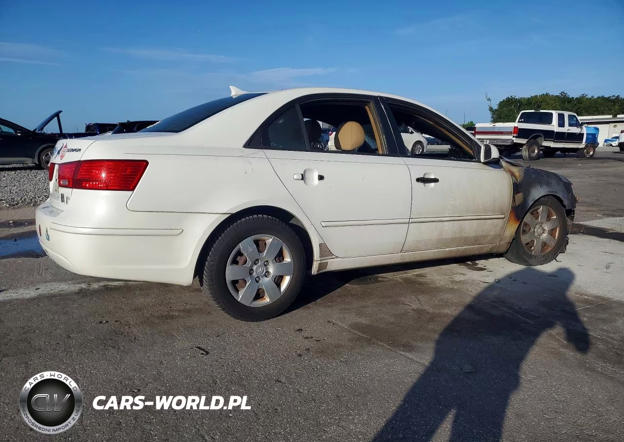 2009 Hyundai Sonata Gls VIN:5NPET46C19H405547 - 3