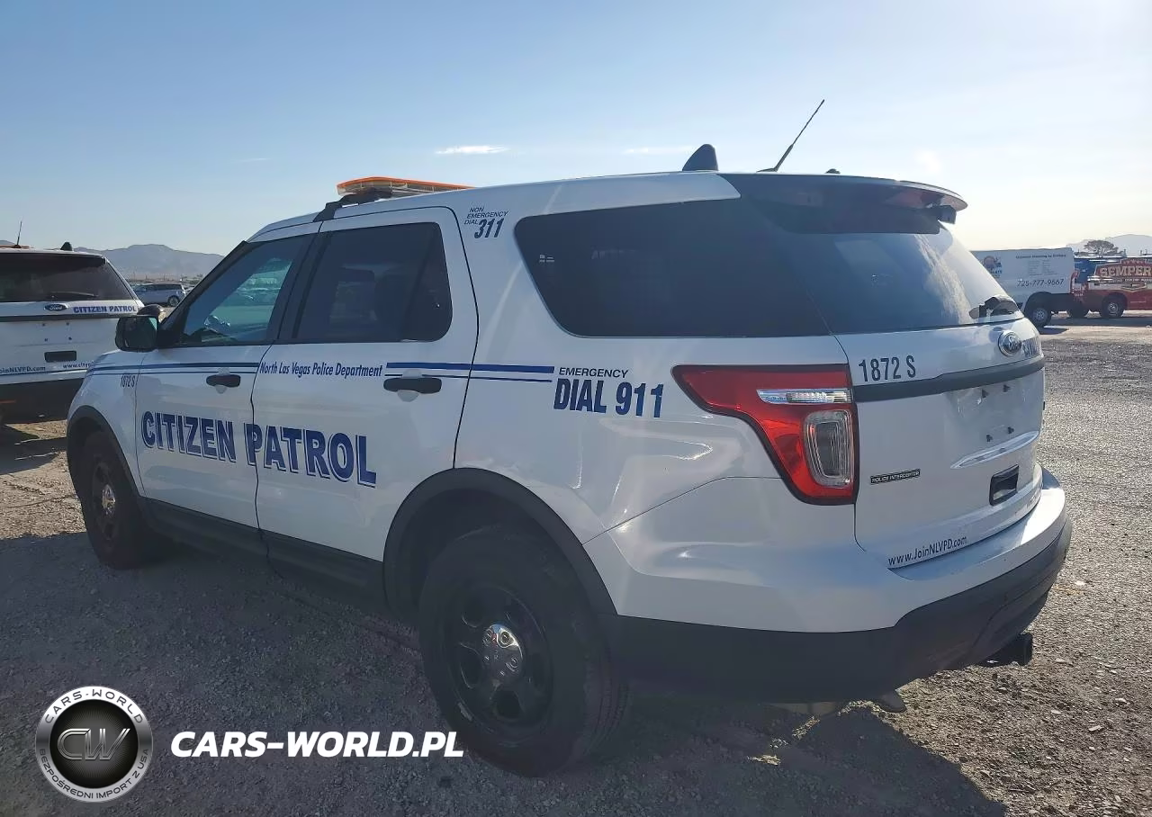 2014 Ford Explorer Police Interceptor VIN:1FM5K8AR9EGA75916 - 2