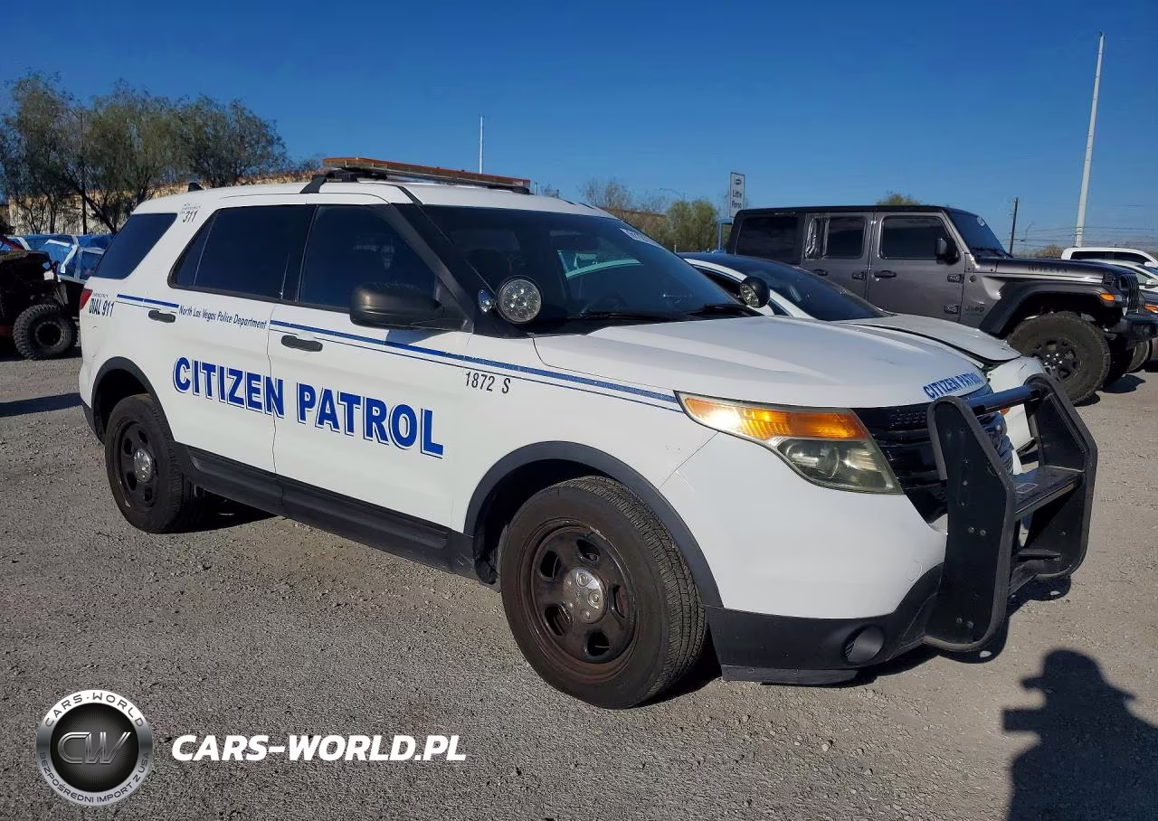 2014 Ford Explorer Police Interceptor VIN:1FM5K8AR9EGA75916 - 4