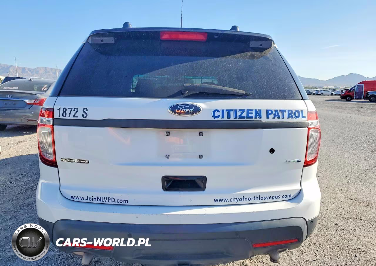 2014 Ford Explorer Police Interceptor VIN:1FM5K8AR9EGA75916 - 6