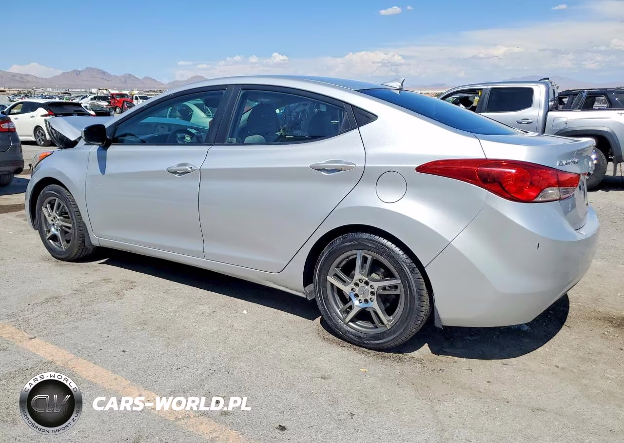 2013 Hyundai Elantra Gls VIN:KMHDH4AE8DU967056 - 2