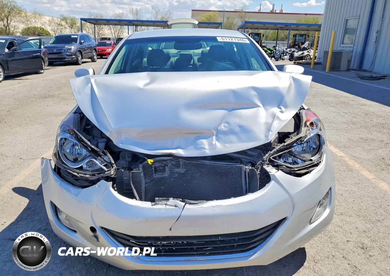 2013 Hyundai Elantra Gls VIN:KMHDH4AE8DU967056 - 5