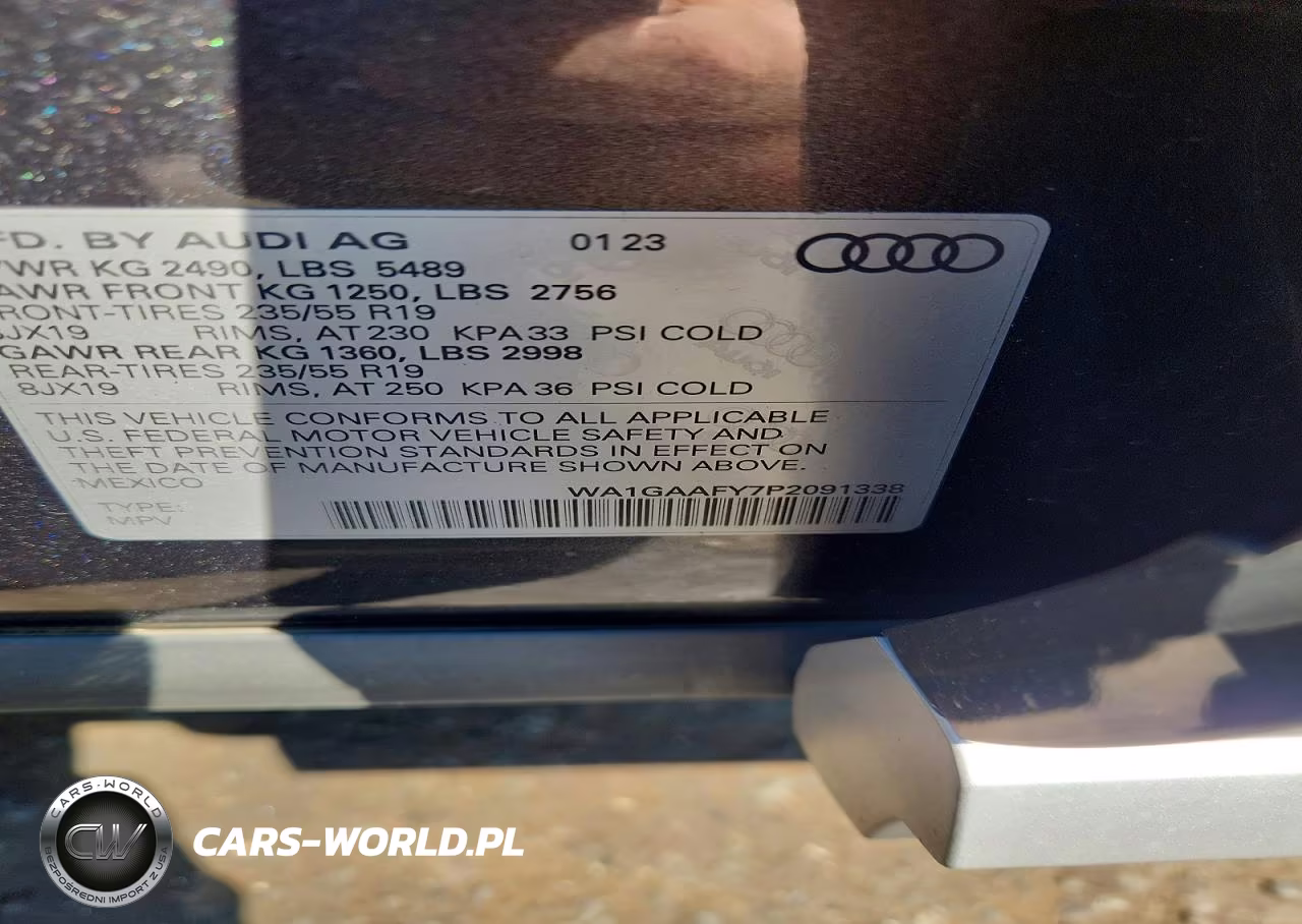 2023 Audi Q5 Premium 45 VIN:WA1GAAFY7P2091338 - 14