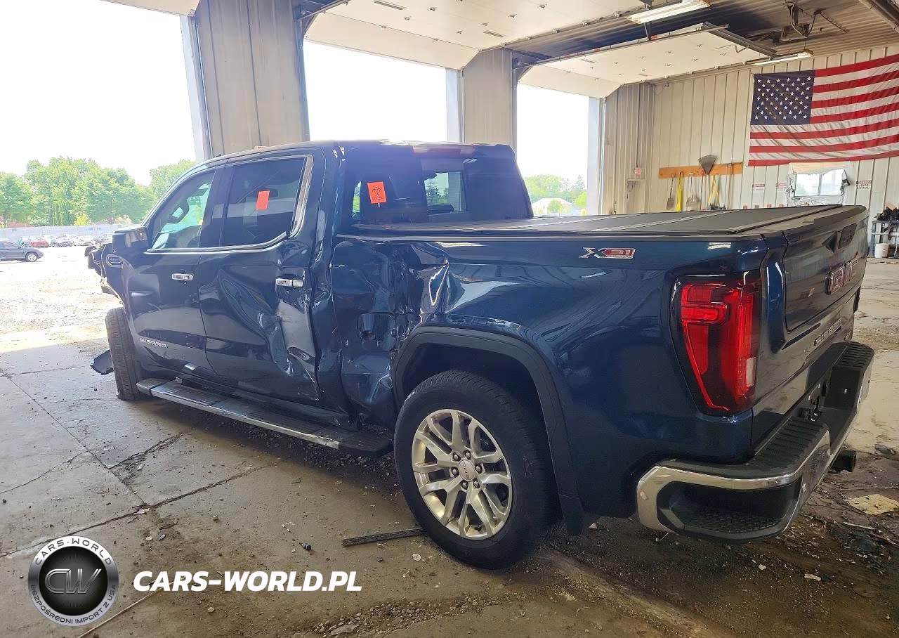 2021 GMC Sierra K1500 Slt VIN:3GTU9DED0MG205880 - 2