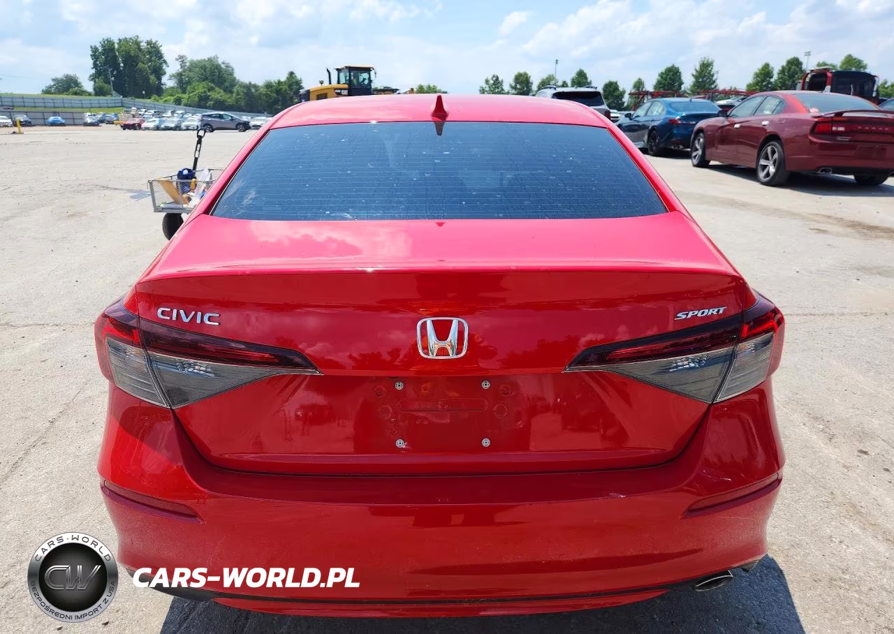 2025 Honda Civic Sport VIN:2HGFE2F56SH536980 - 6
