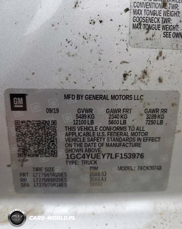 2020 Chevrolet Silverado K3500 Ltz VIN:1GC4YUEY7LF153976 - 12