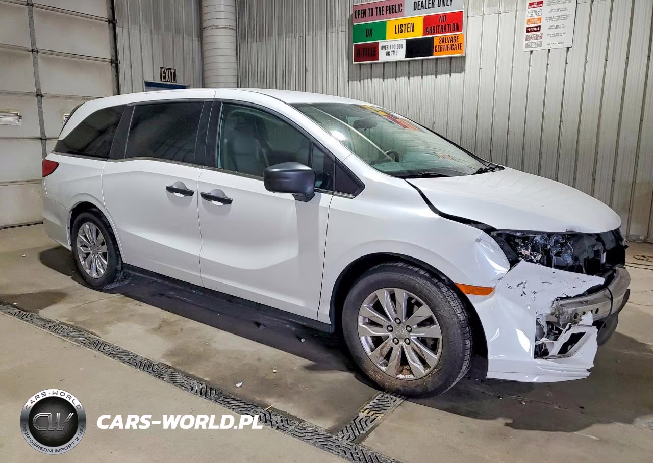 2020 Honda Odyssey Lx VIN:5FNRL6H25LB056089 - 4