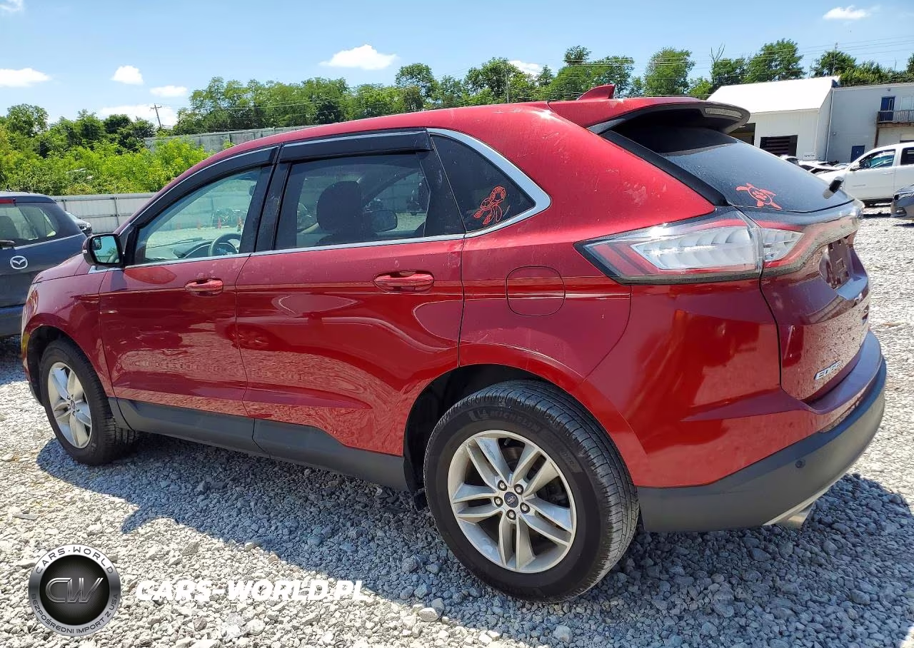 2017 Ford Edge Sel VIN:2FMPK3J84HBB15494 - 2