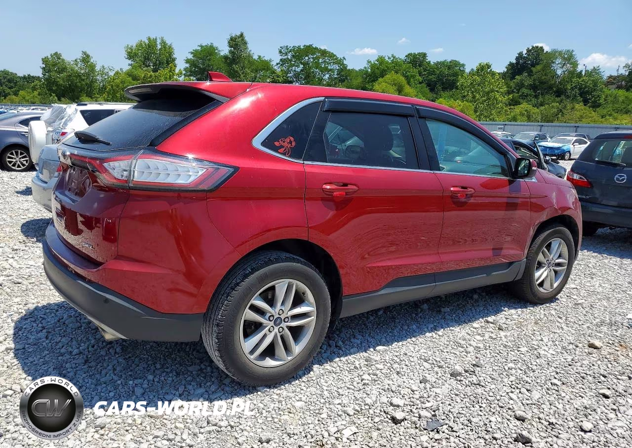 2017 Ford Edge Sel VIN:2FMPK3J84HBB15494 - 3